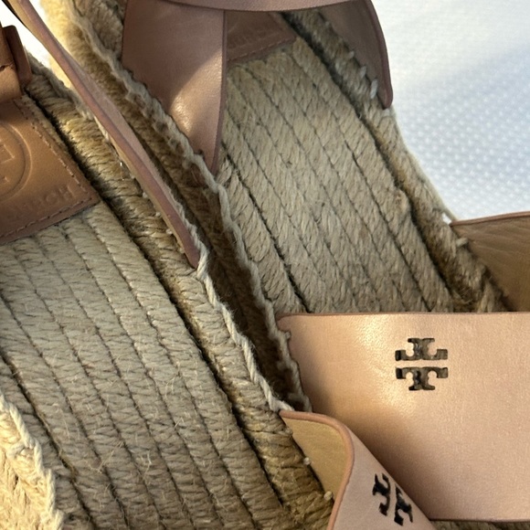 Tory Burch Beige Espadrille Wedges - Picture 9 of 9